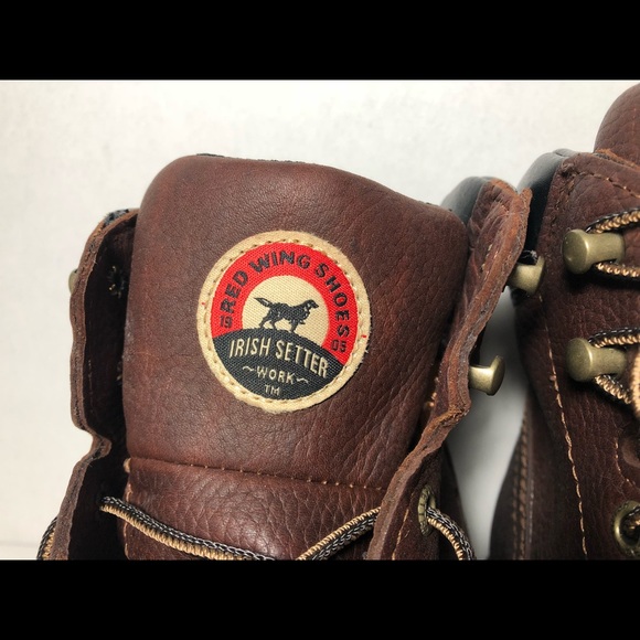 Red Wing Boots Steel Toe Irish Setter Sz 12 - Picture 4 of 8